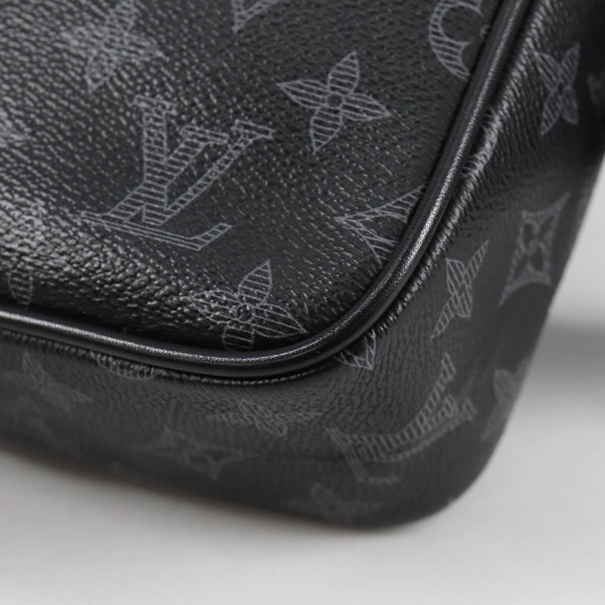 LOUIS VUITTON Monogram Eclipse DanubePM Shoulder Bag M43677 LV Auth 133254SAM