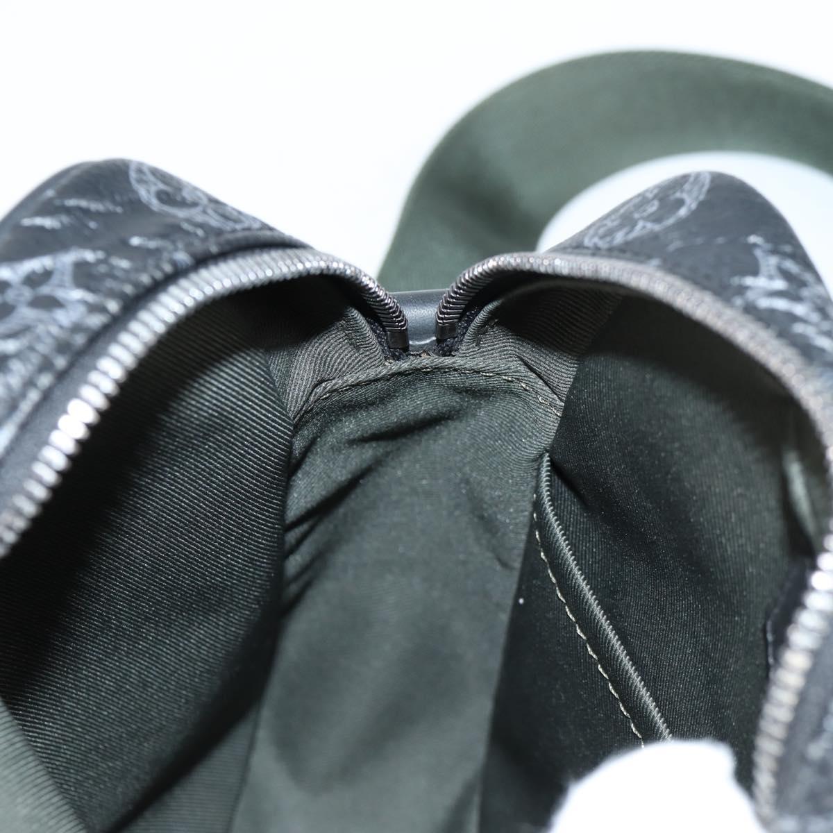 LOUIS VUITTON Monogram Eclipse DanubePM Shoulder Bag M43677 LV Auth 133254M