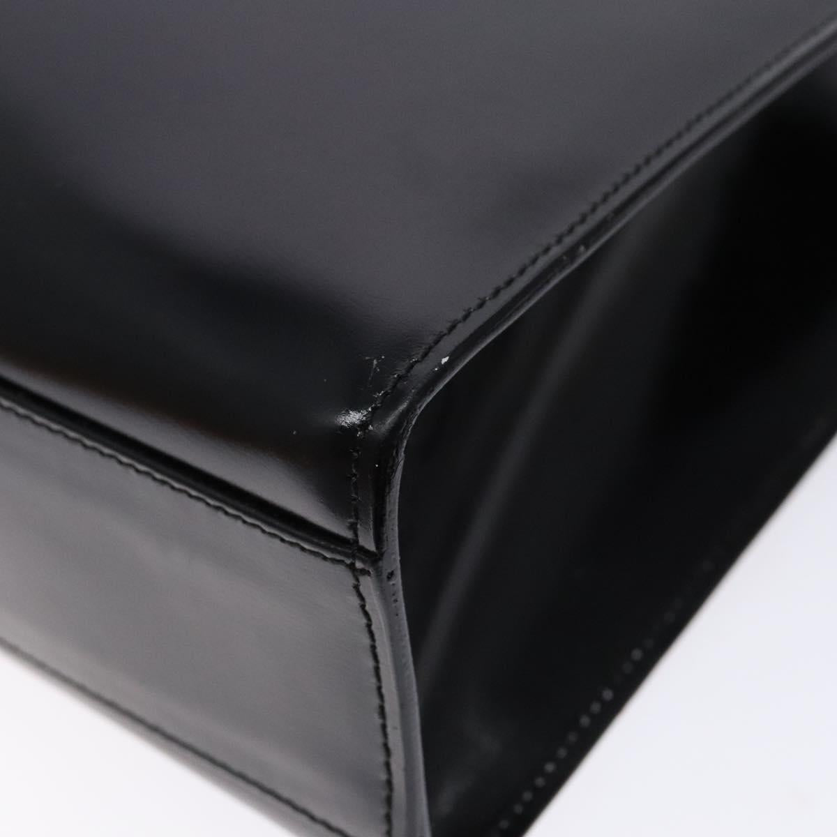GUCCI Hand Bag Leather Black 001 2058 1773 5 Auth 133322