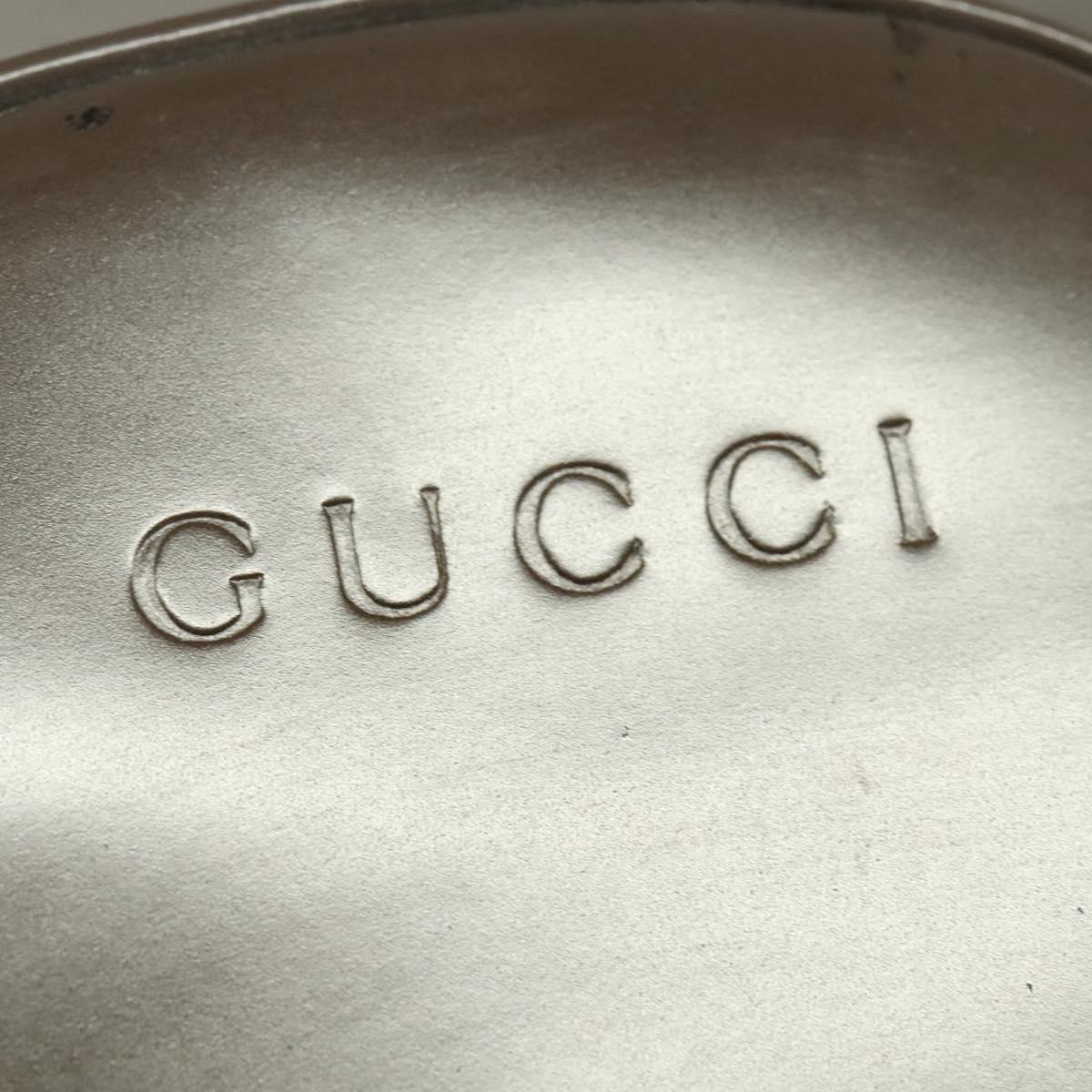 GUCCI Bamboo Body Bag Leather Brown Gold 003 3444 0027 Auth 133328