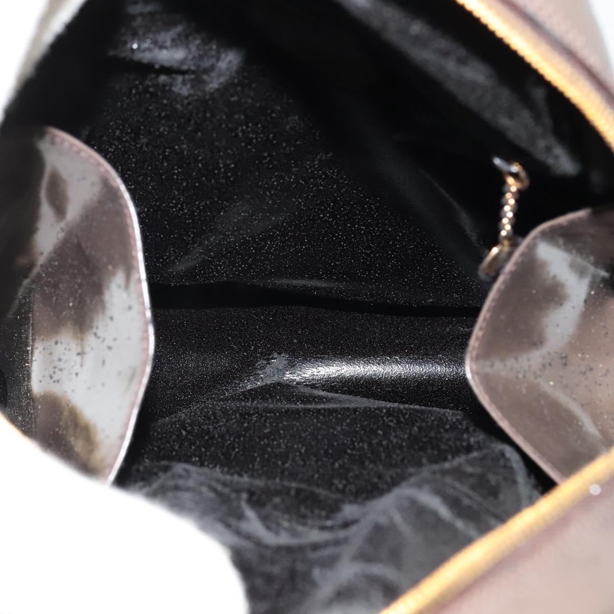 GUCCI Bamboo Body Bag Leather Brown Gold 003 3444 0027 Auth 133328