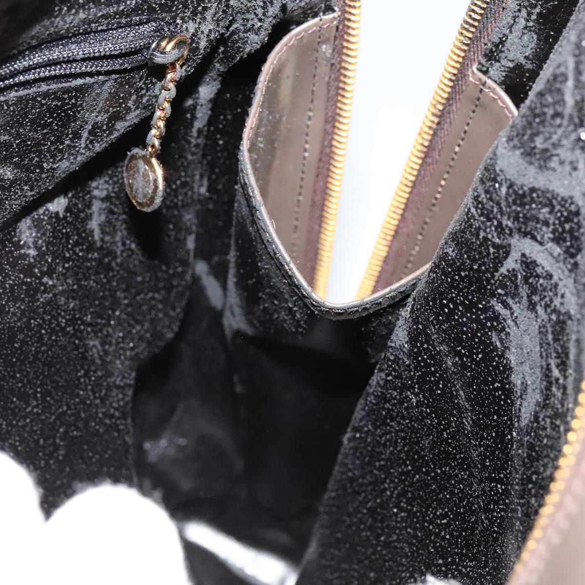 GUCCI Bamboo Body Bag Leather Brown Gold 003 3444 0027 Auth 133328