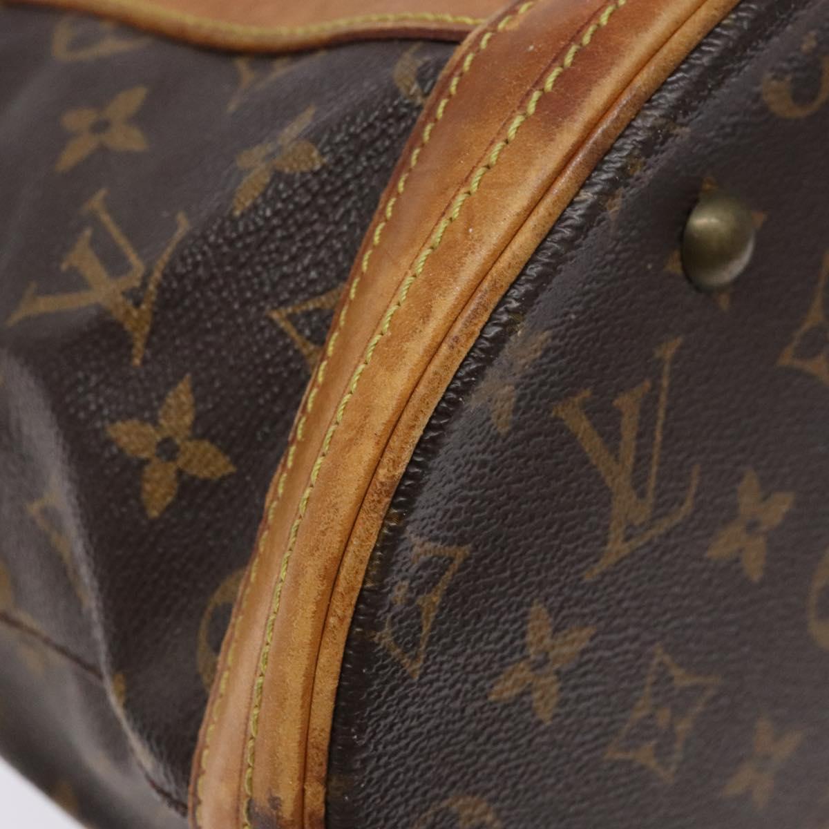 LOUIS VUITTON Monogram Bucket GM Shoulder Bag M42236 LV Auth 133357