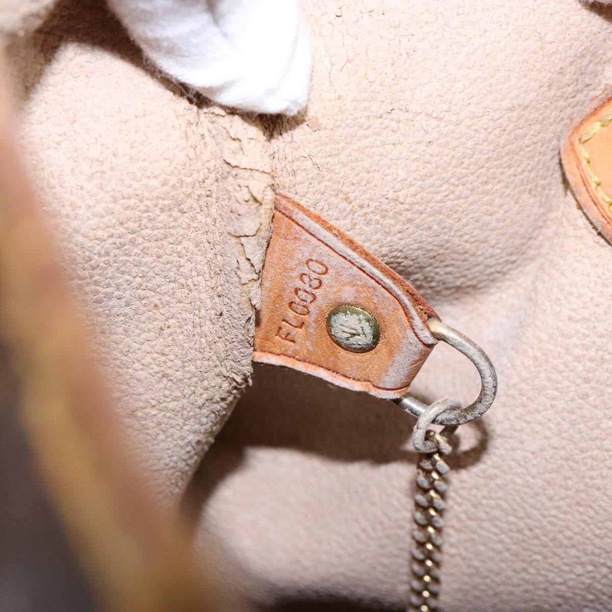 LOUIS VUITTON Monogram Bucket GM Shoulder Bag M42236 LV Auth 133357