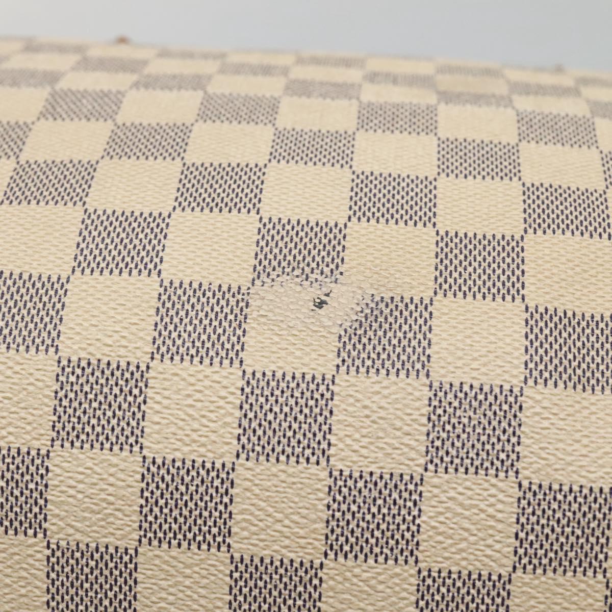 LOUIS VUITTON Damier Azur Speedy 30 Hand Bag N41533 LV Auth 133364