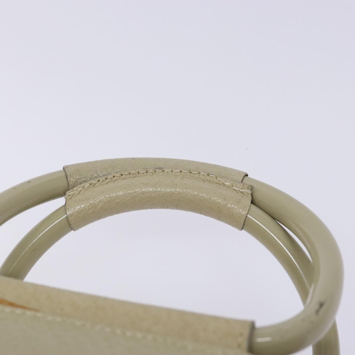 GUCCI Hand Bag Leather Beige 000 2058 0307 5 Auth 133378