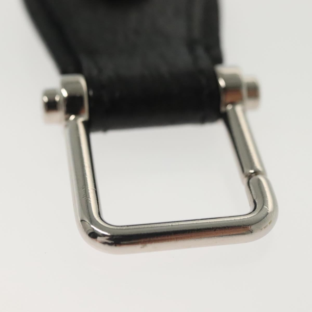 GUCCI Charm metal 3Set Black Silver Auth 133446