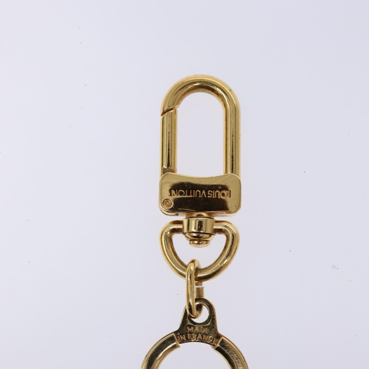 LOUIS VUITTON Anneau Cles Key Holder metal Gold Tone M62694 LV Auth 133448