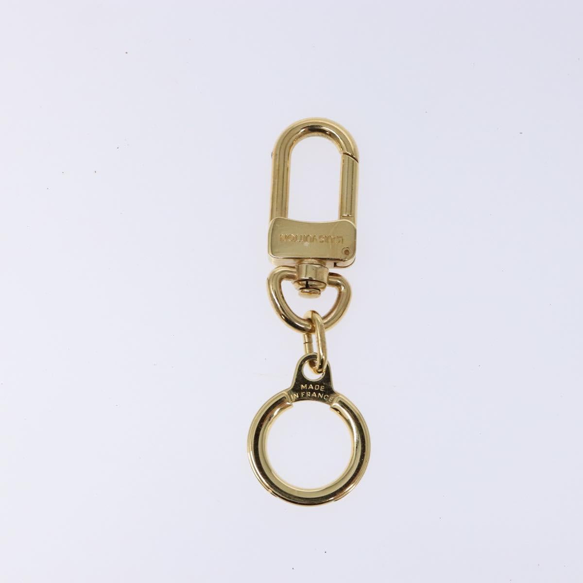 LOUIS VUITTON Anneau Cles Key Holder Metal Gold Tone M62698 LV Auth 133469