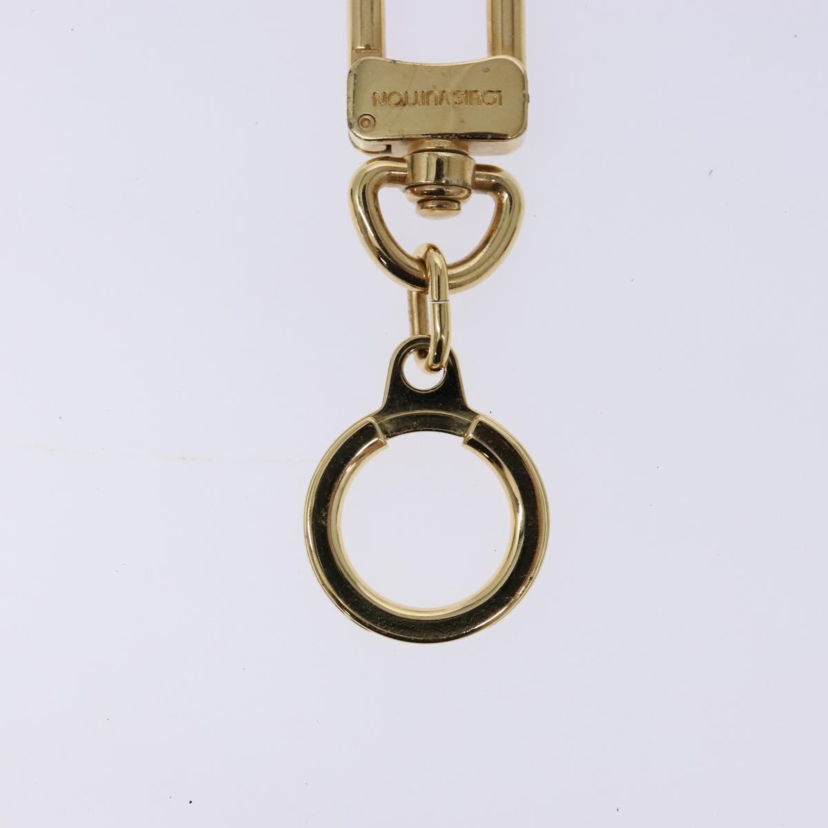 LOUIS VUITTON Anneau Cles Key Holder Metal Gold Tone M62698 LV Auth 133469