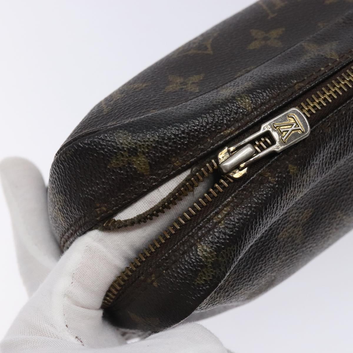 LOUIS VUITTON Monogram Trousse Toilette 23 Clutch Bag M47524 LV Auth 133550