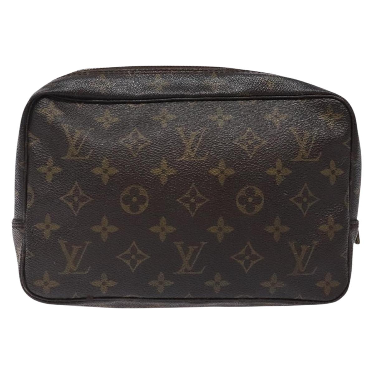 LOUIS VUITTON Monogram Trousse Toilette 23 Clutch Bag M47524 LV Auth 133550