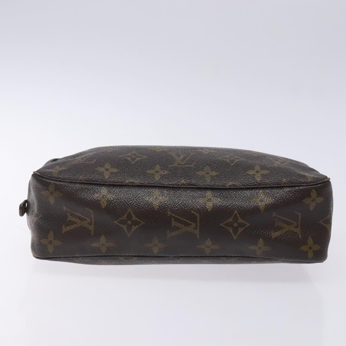 LOUIS VUITTON Monogram Trousse Toilette 23 Clutch Bag M47524 LV Auth 133550