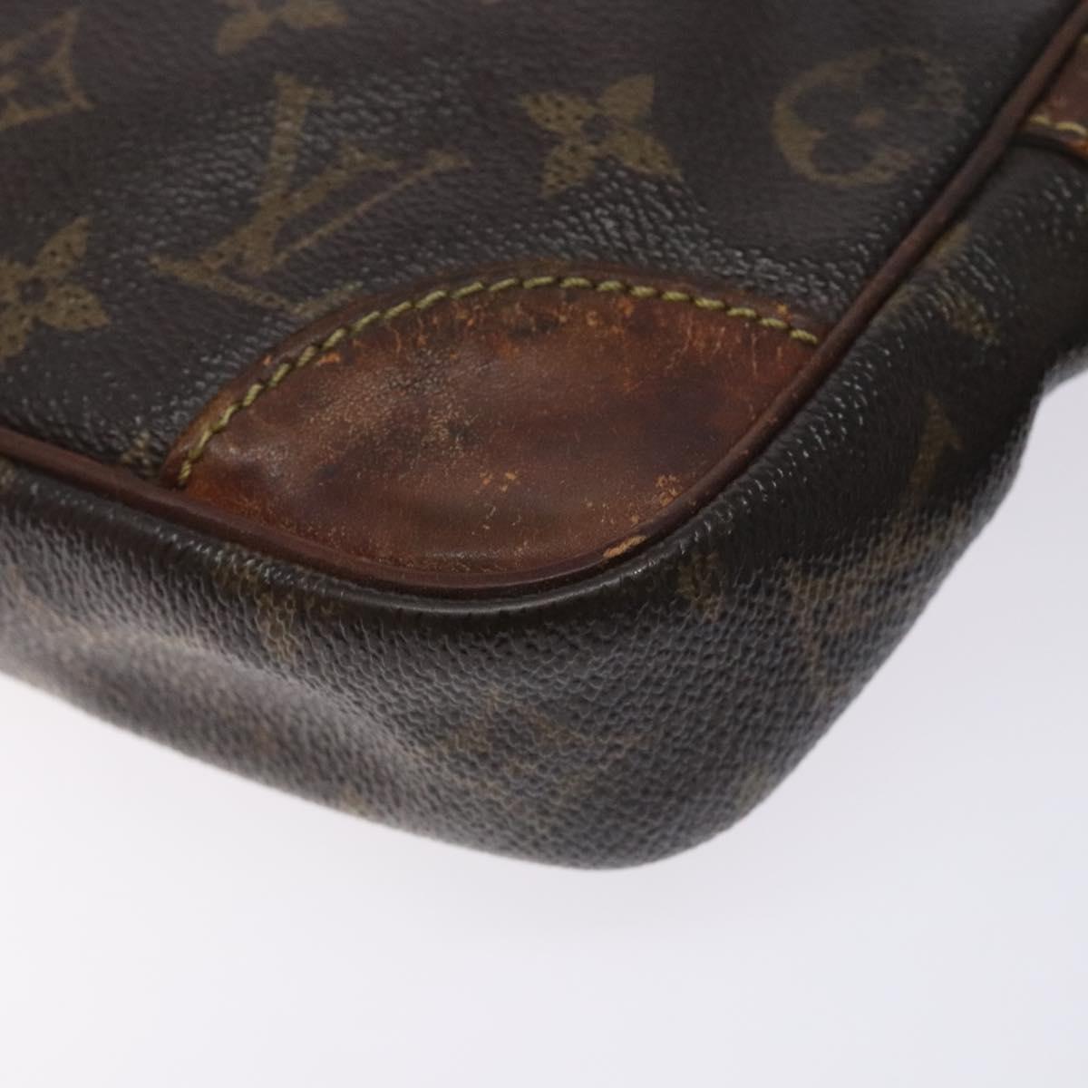 LOUIS VUITTON Monogram Marly Dragonne GM Clutch Bag M51825 LV Auth 133554