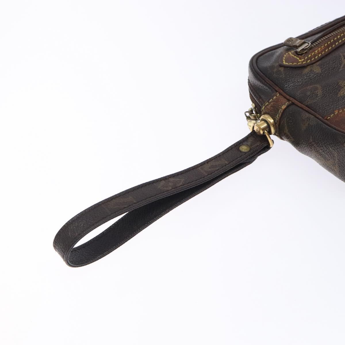 LOUIS VUITTON Monogram Marly Dragonne GM Clutch Bag M51825 LV Auth 133554