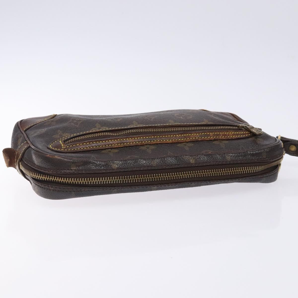 LOUIS VUITTON Monogram Marly Dragonne GM Clutch Bag M51825 LV Auth 133554