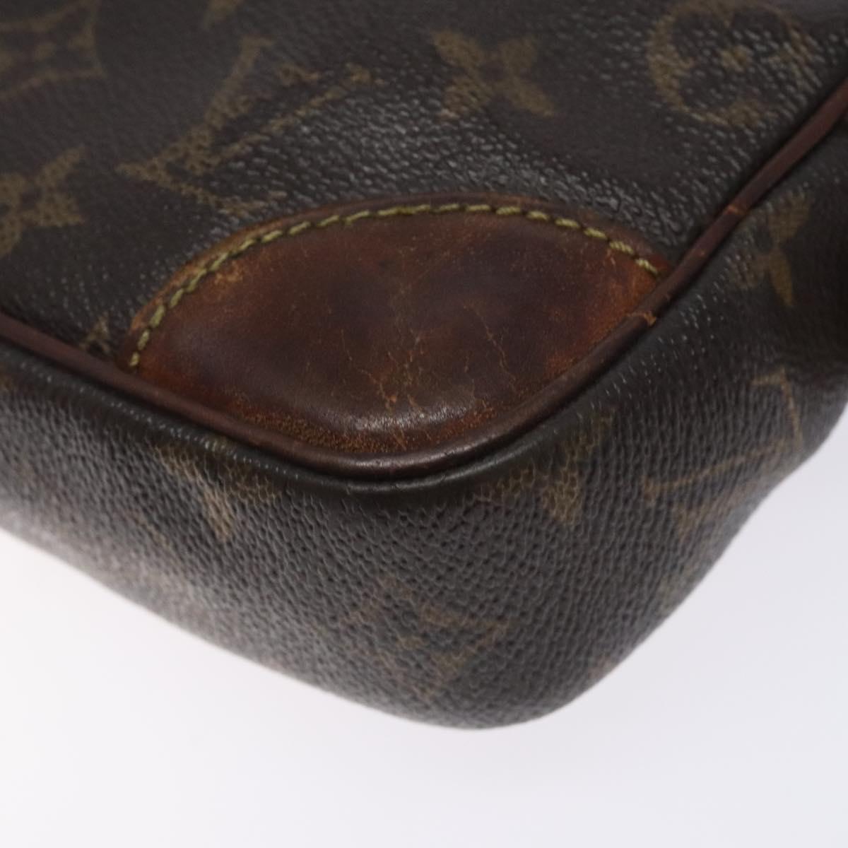 LOUIS VUITTON Monogram Marly Dragonne GM Clutch Bag M51825 LV Auth 133554