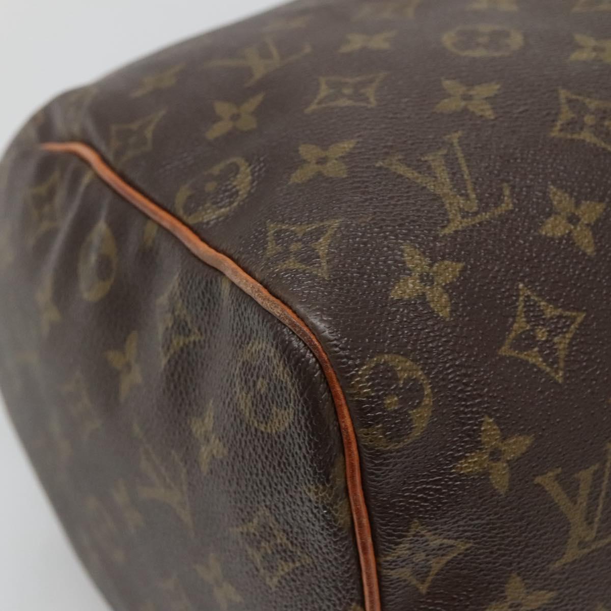 LOUIS VUITTON Monogram Speedy 40 Hand Bag M41522 LV Auth 133560