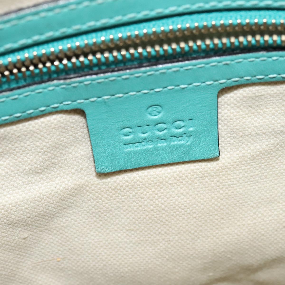 GUCCI GG Canvas Hand Bag 2way Beige Gold 2472005 Auth 133566