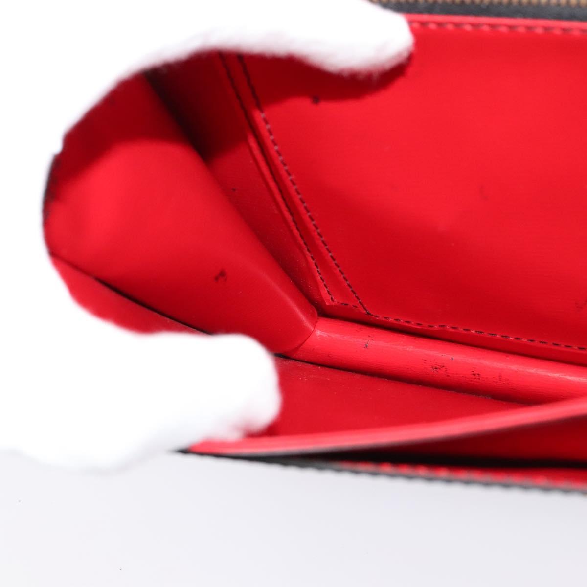 LOUIS VUITTON Epi Osh Shoulder Bag Black Red M52444 LV Auth 133596