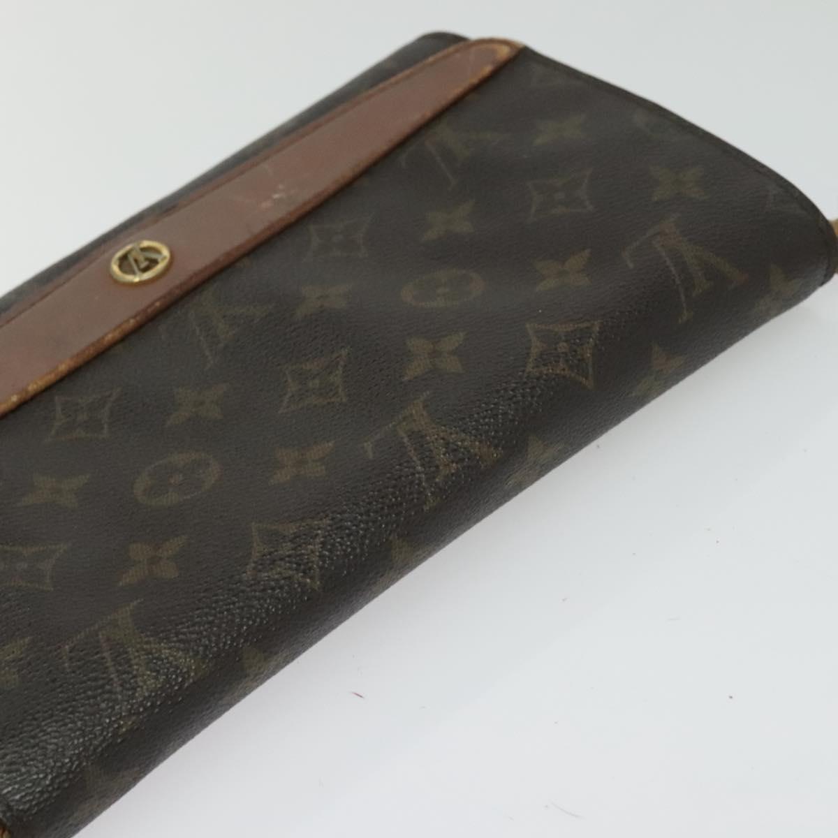 LOUIS VUITTON Monogram Bordeaux 24 Shoulder Bag M51798 LV Auth 133603