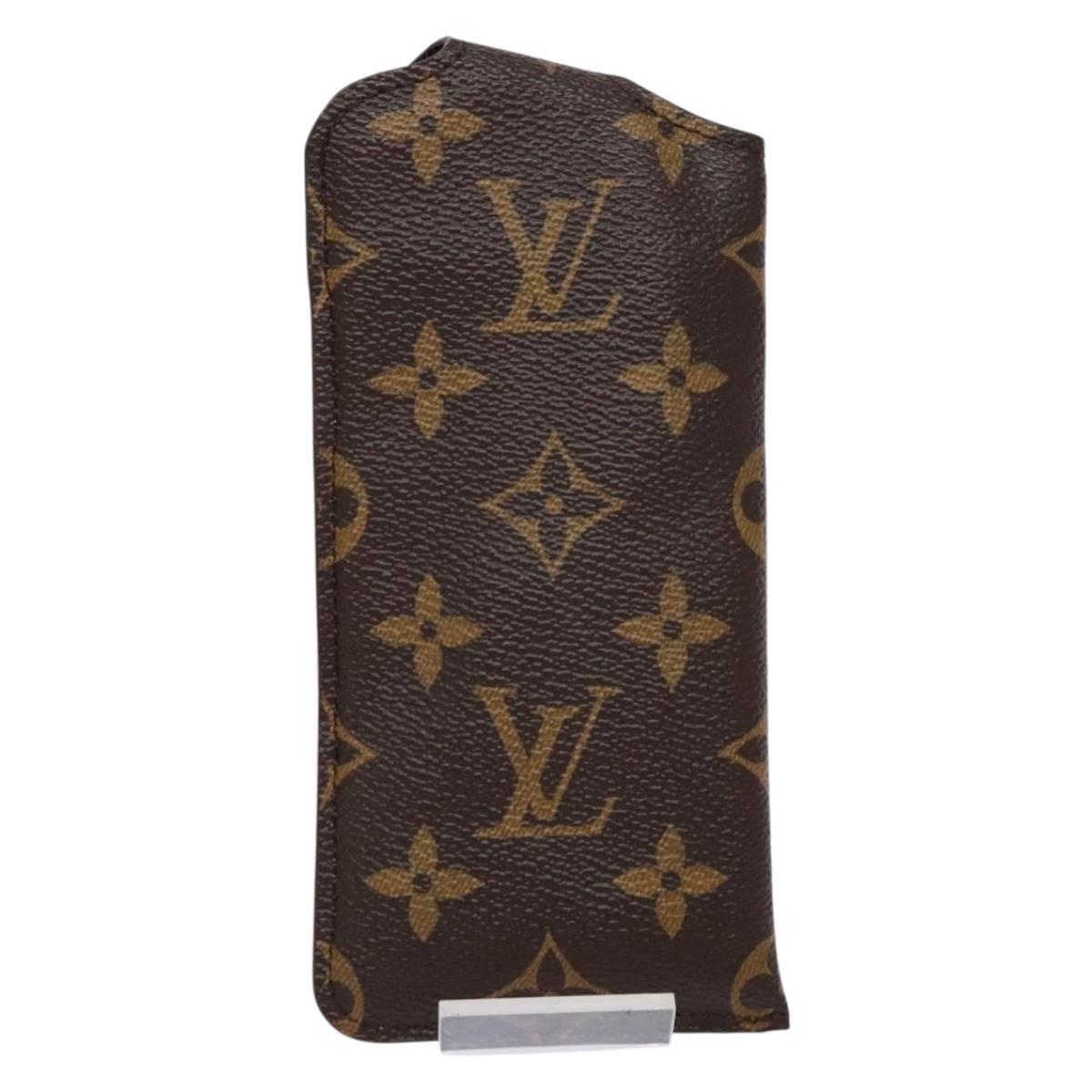 LOUIS VUITTON Monogram Etui Lunette PM Glasses Case M66545 LV Auth 133631