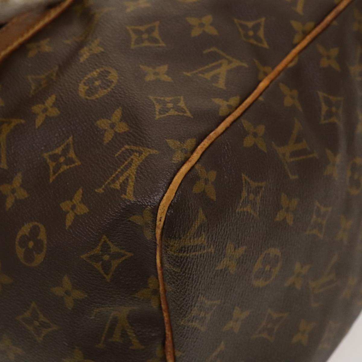 LOUIS VUITTON Monogram Sac Spool 45 Boston Bag M41624 LV Auth 133647