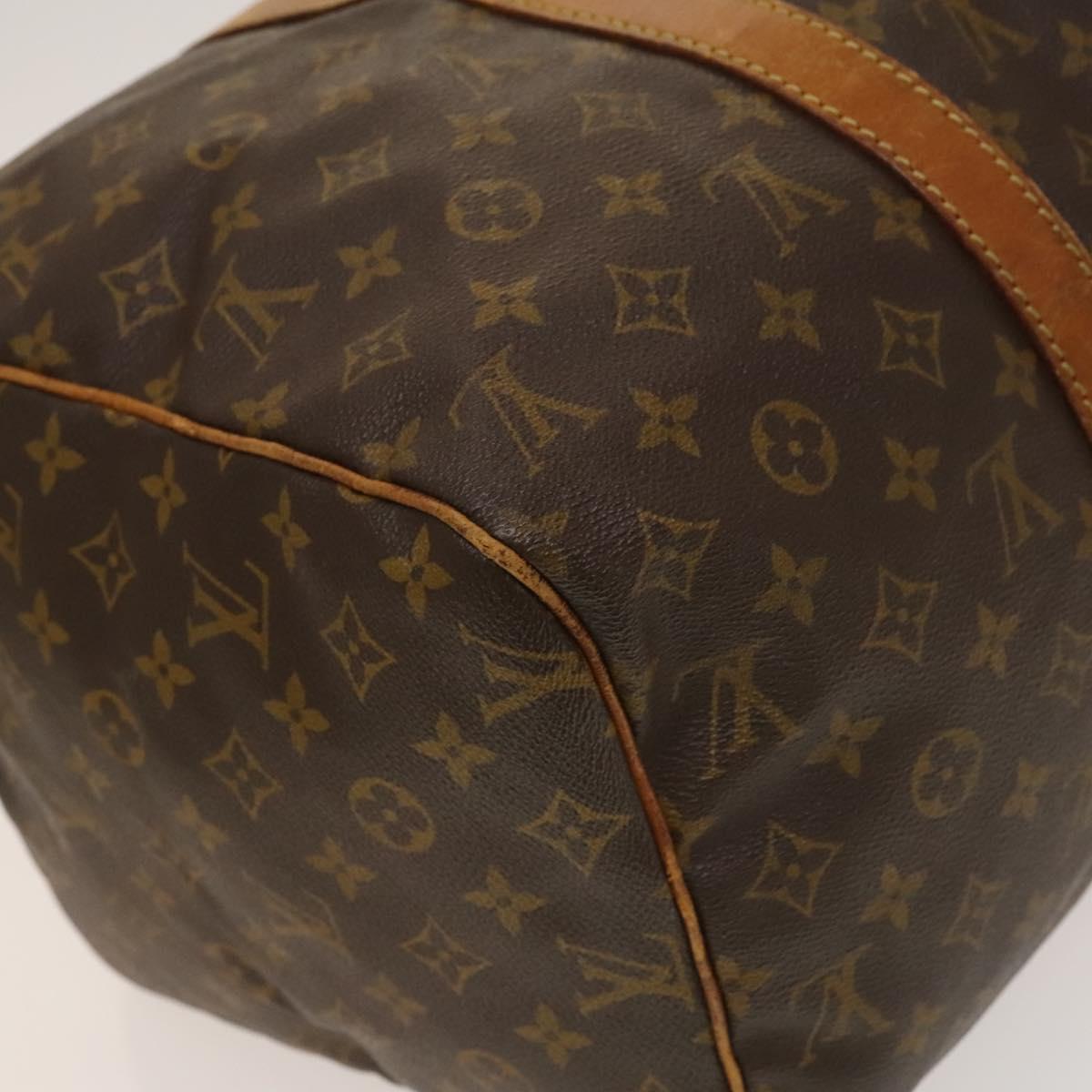 LOUIS VUITTON Monogram Sac Spool 45 Boston Bag M41624 LV Auth 133647