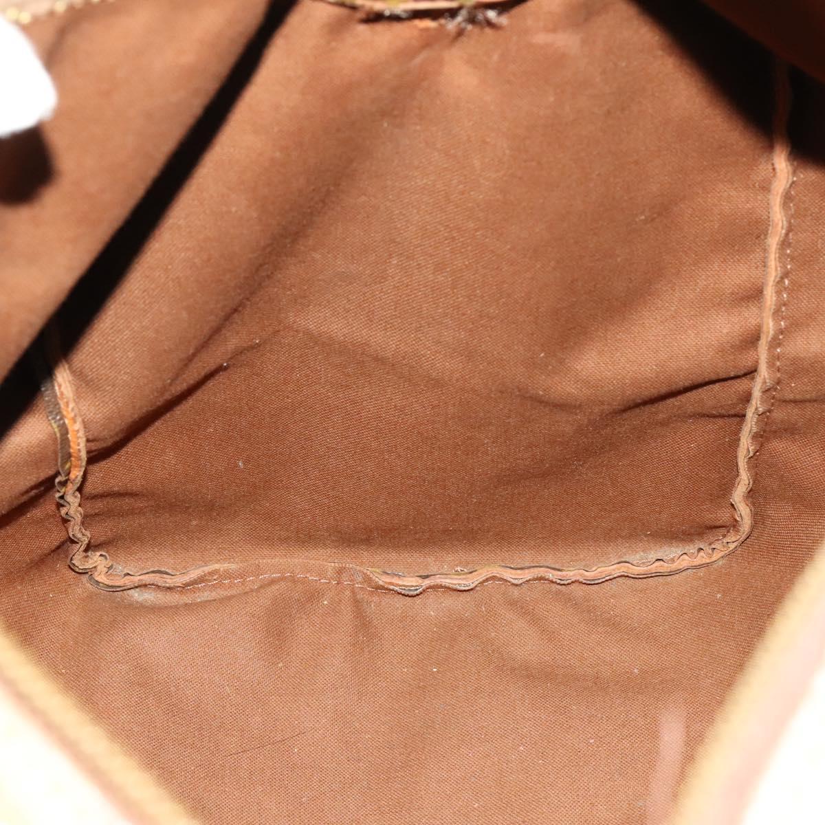 LOUIS VUITTON Monogram Sac Spool 45 Boston Bag M41624 LV Auth 133647