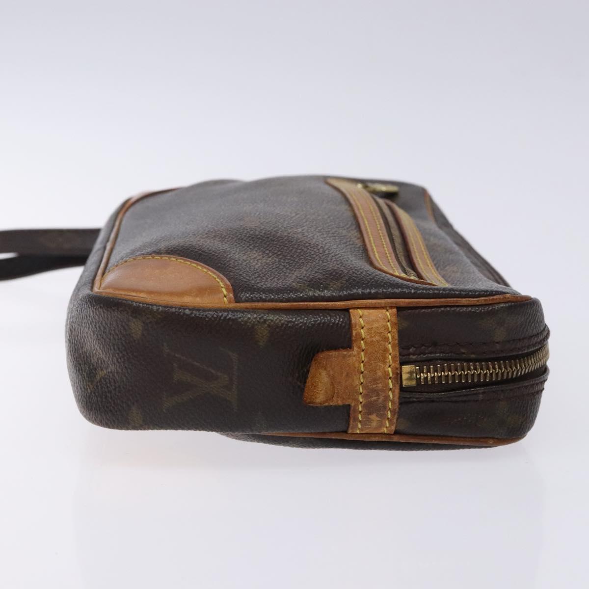 LOUIS VUITTON Monogram Marly Dragonne GM Clutch Bag M51825 LV Auth 133649