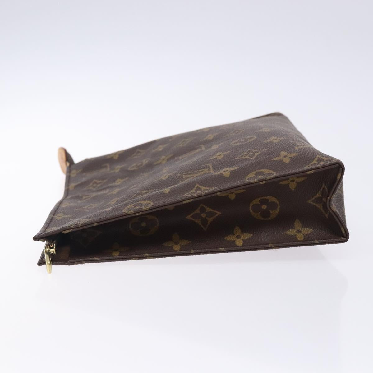 LOUIS VUITTON Monogram Posh Toilette 26 Pouch M47542 LV Auth 133661