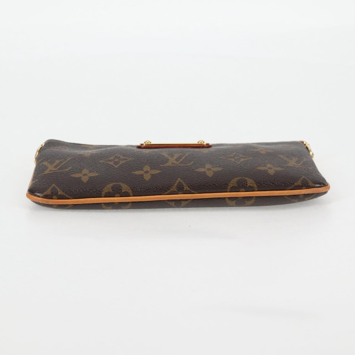 LOUIS VUITTON Monogram Chain Pochette Mila MM Pouch M60094 Auth 133662V