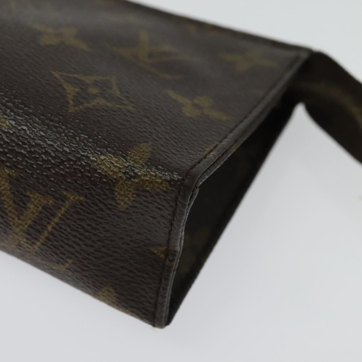 LOUIS VUITTON Monogram Posh Toilette 15 Pouch M47546 LV Auth 133665
