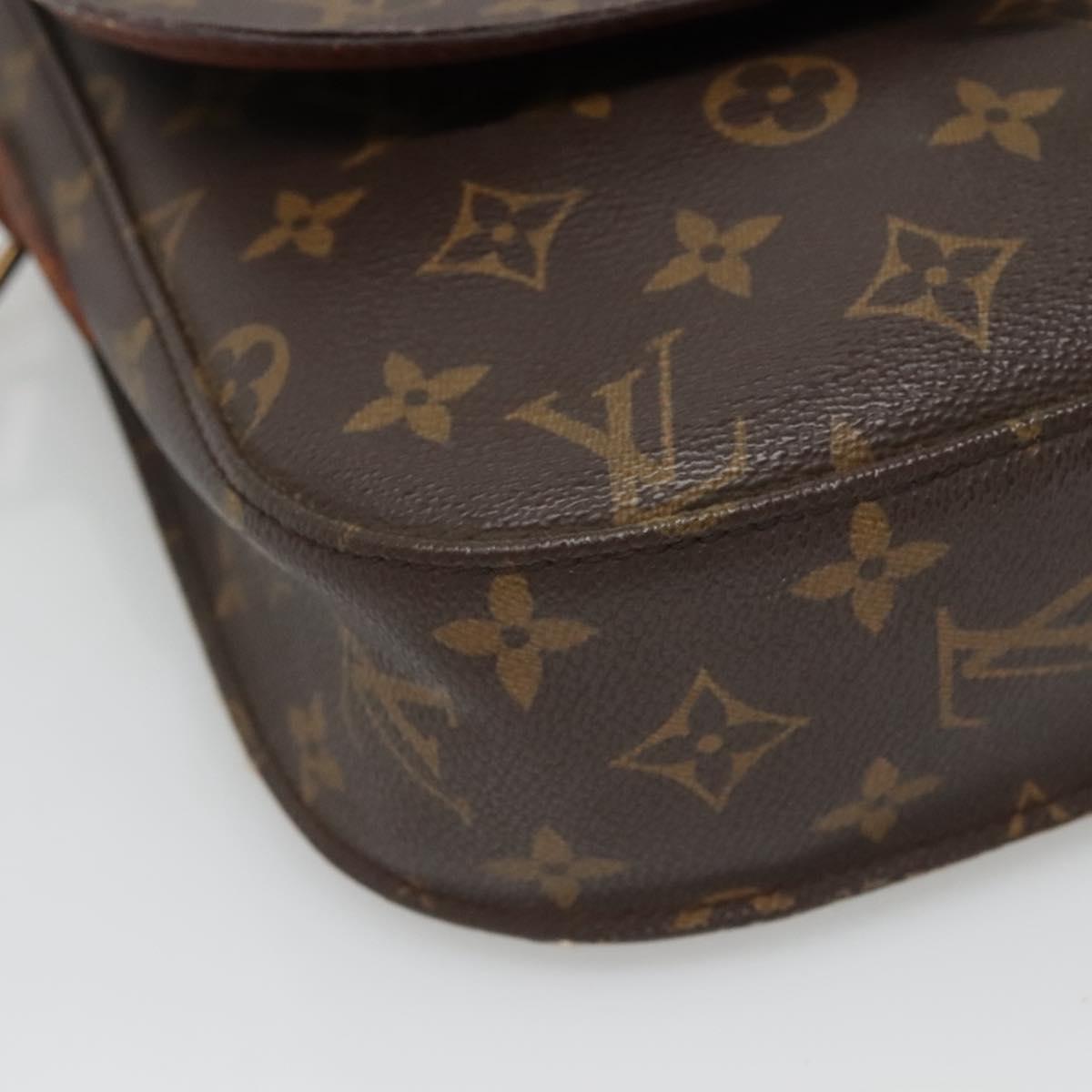 LOUIS VUITTON Monogram Monogram Saint Cloud GM Shoulder Bag M51242 Auth 133683