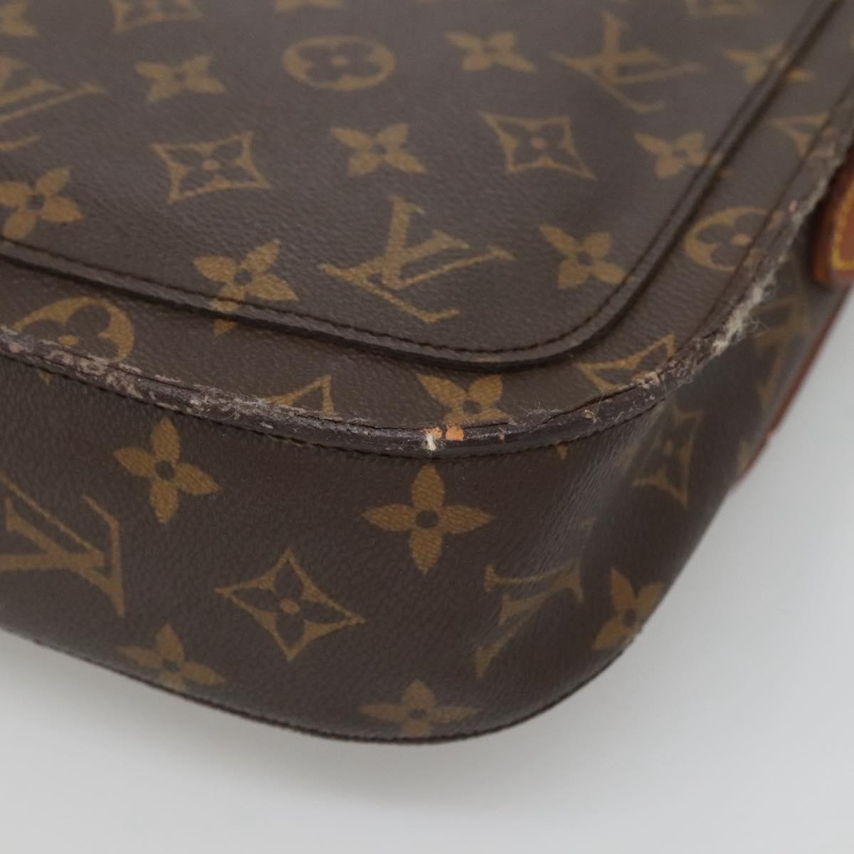 LOUIS VUITTON Monogram Monogram Saint Cloud GM Shoulder Bag M51242 Auth 133683