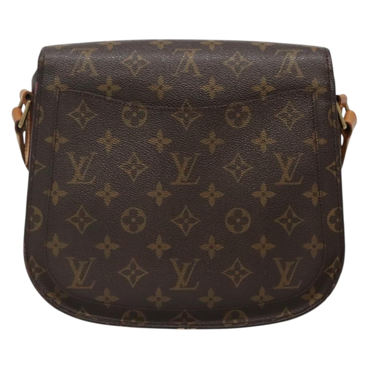 LOUIS VUITTON Monogram Monogram Saint Cloud GM Shoulder Bag M51242 Auth 133684