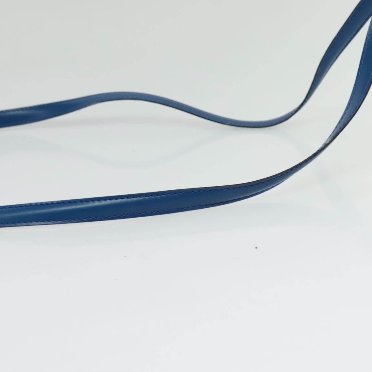 LOUIS VUITTON Epi Pochette Arche Shoulder Bag Blue M52575 LV Auth 133691