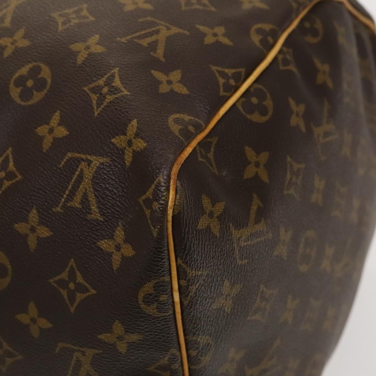 LOUIS VUITTON Monogram Keepall 55 Boston Bag M41424 LV Auth 133717