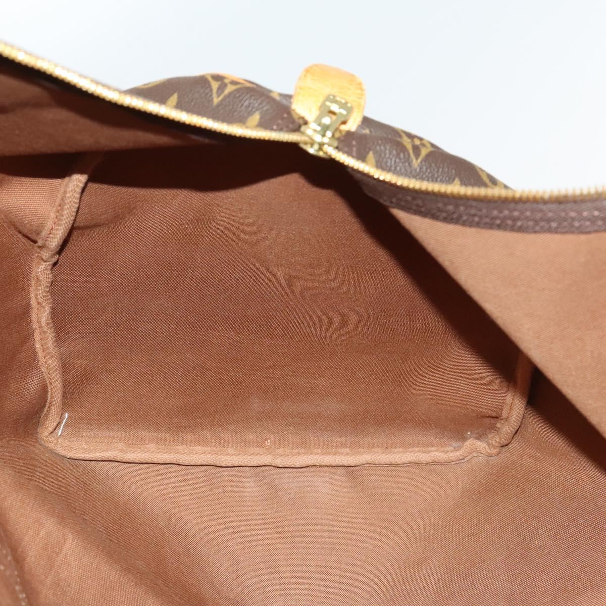 LOUIS VUITTON Monogram Keepall 55 Boston Bag M41424 LV Auth 133717