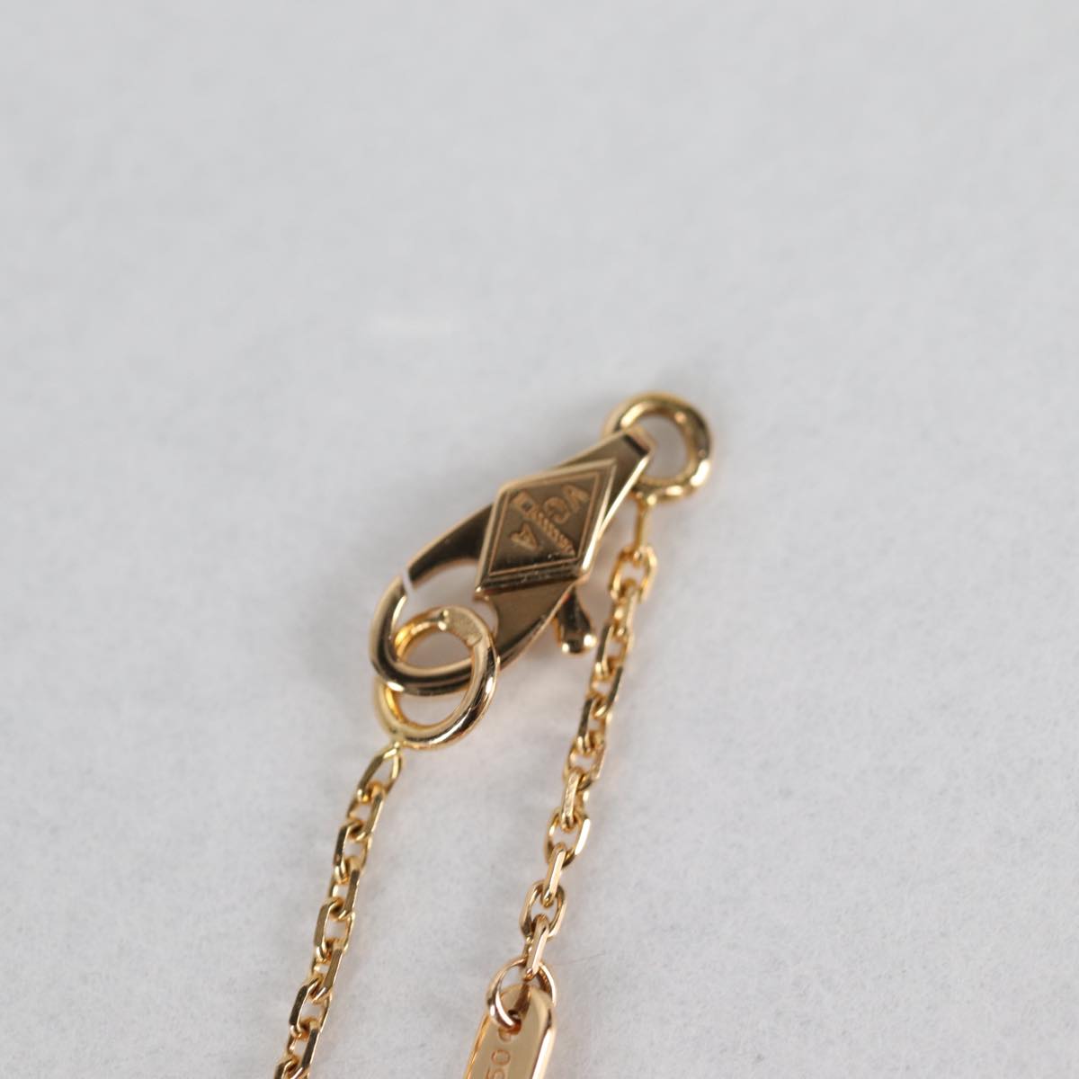 Van Cleef & Arpels Necklace Au750 Gold Auth 133769M