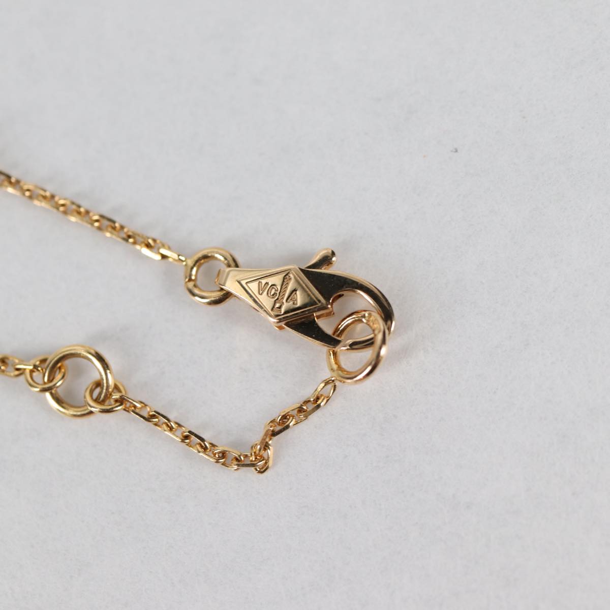 Van Cleef & Arpels Necklace Au750 Gold Auth 133769M