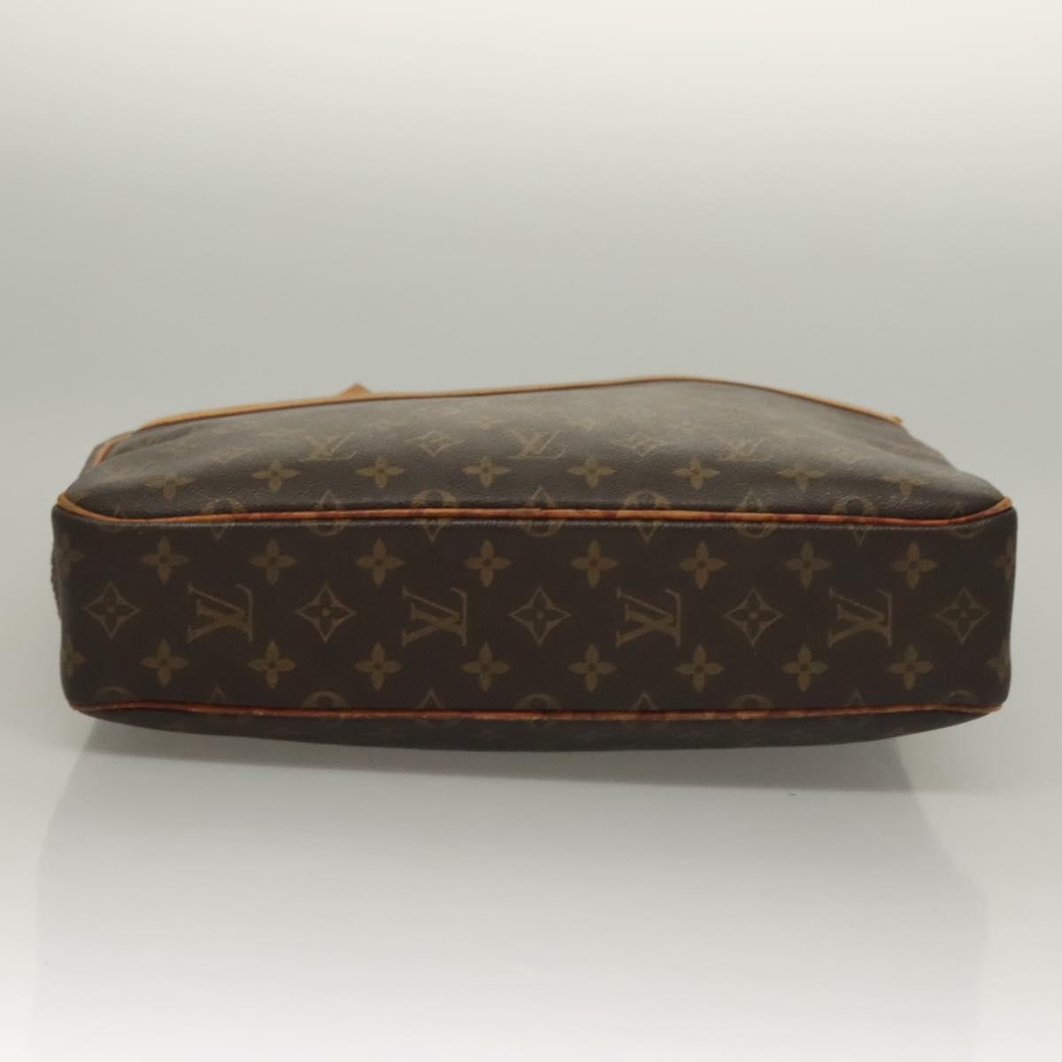 LOUIS VUITTON Monogram Porte Documents Pegas Hand Bag M53343 LV Auth 133795