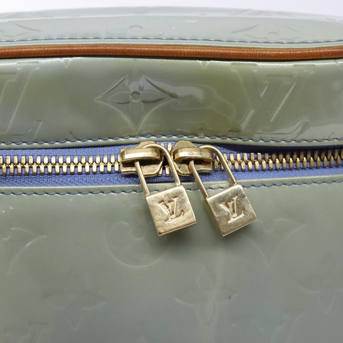 LOUIS VUITTON Monogram Vernis Sullivan Vertical Bag Lavande M91258 Auth 133797A