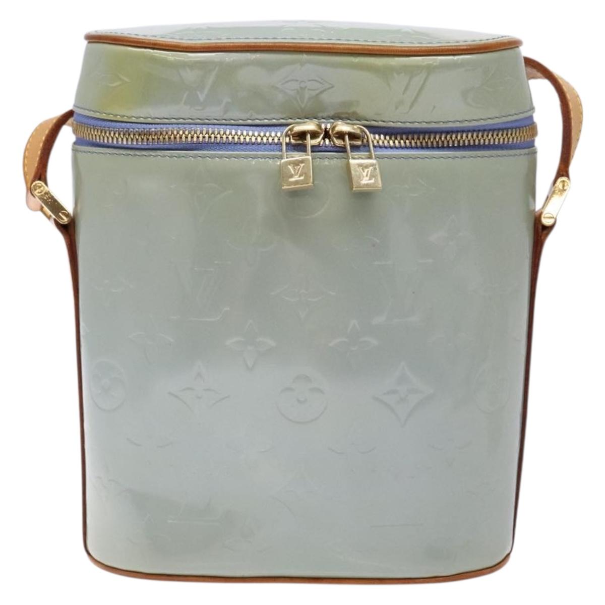 LOUIS VUITTON Monogram Vernis Sullivan Vertical Bag Lavande M91258 Auth 133797A
