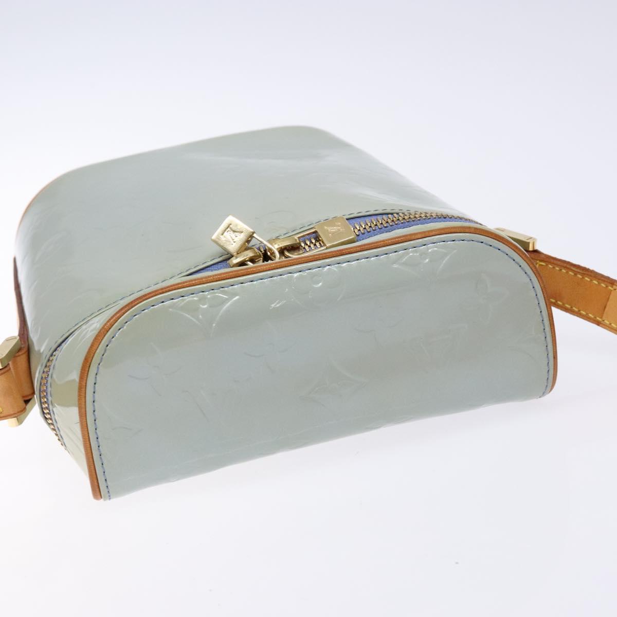 LOUIS VUITTON Monogram Vernis Sullivan Vertical Bag Lavande M91258 Auth 133797A