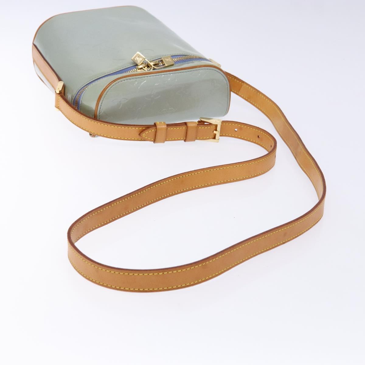 LOUIS VUITTON Monogram Vernis Sullivan Vertical Bag Lavande M91258 Auth 133797A