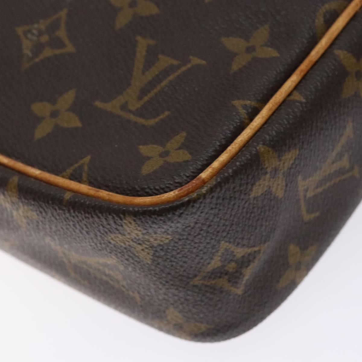 LOUIS VUITTON Monogram Compiegne 23 Clutch Bag M51847 LV Auth 133805