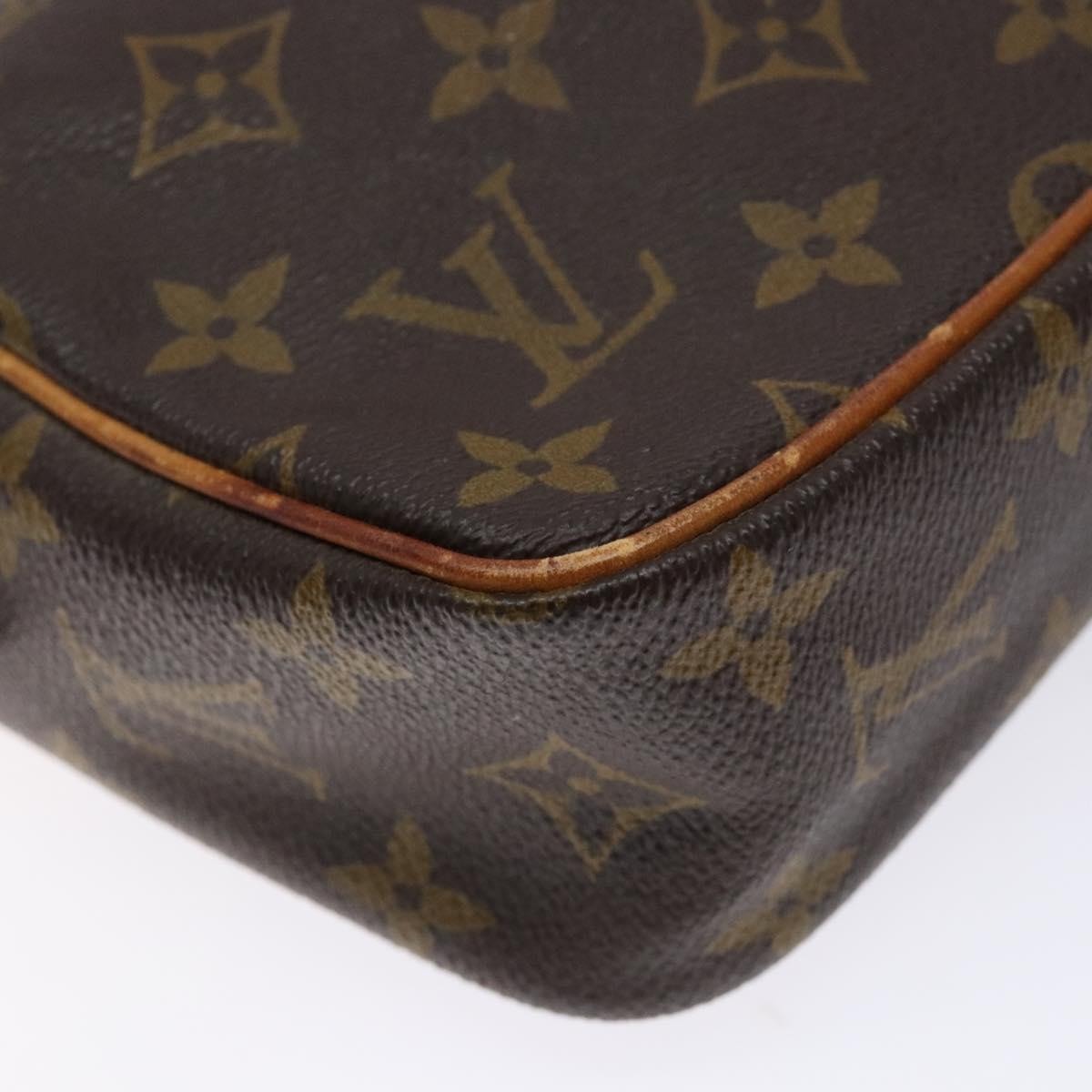 LOUIS VUITTON Monogram Compiegne 23 Clutch Bag M51847 LV Auth 133805