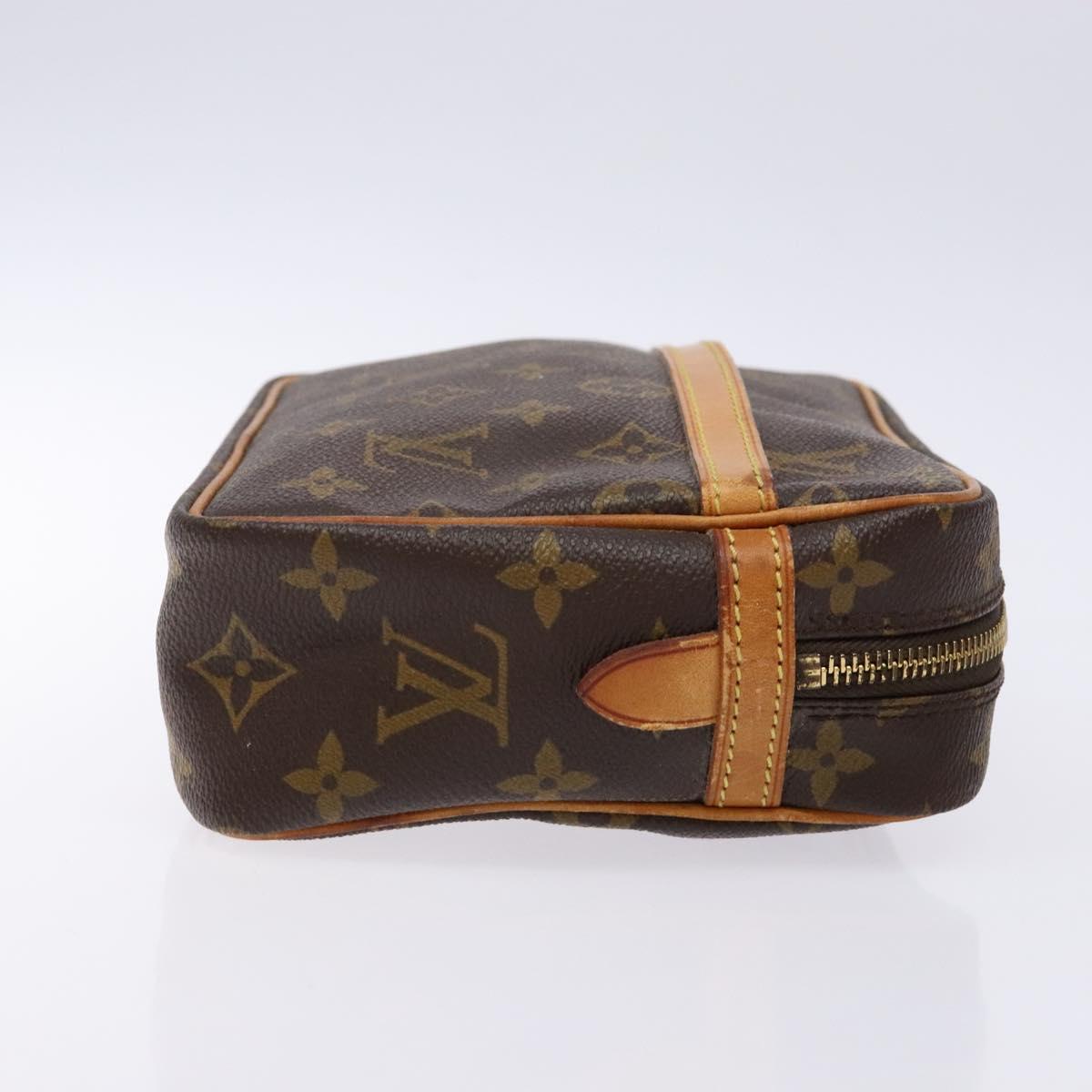 LOUIS VUITTON Monogram Compiegne 23 Clutch Bag M51847 LV Auth 133805