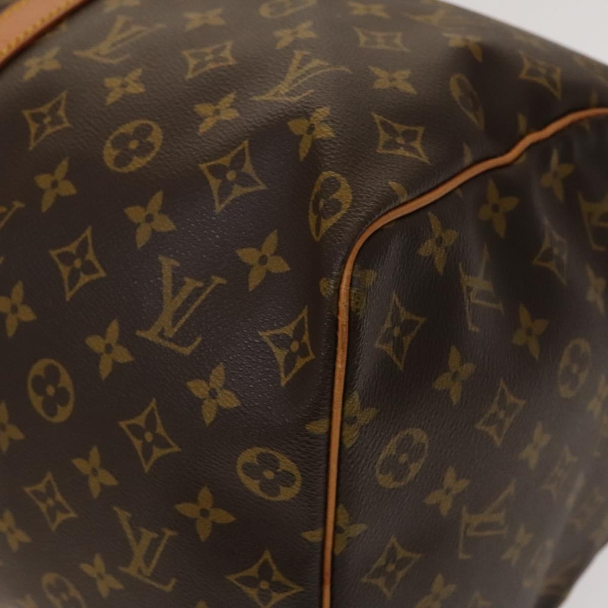 LOUIS VUITTON Monogram Keepall 50 Boston Bag M41426 LV Auth 133836